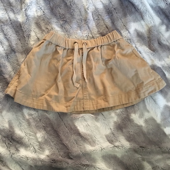 RL Toddler Khaki Skirt - Picture 1 of 3